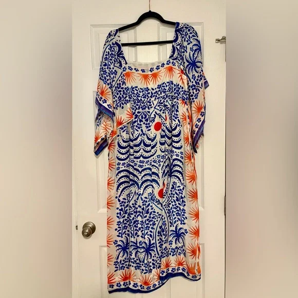 Farm Rio Afternoon Breeze Midi Dress - Picture 6 of 9